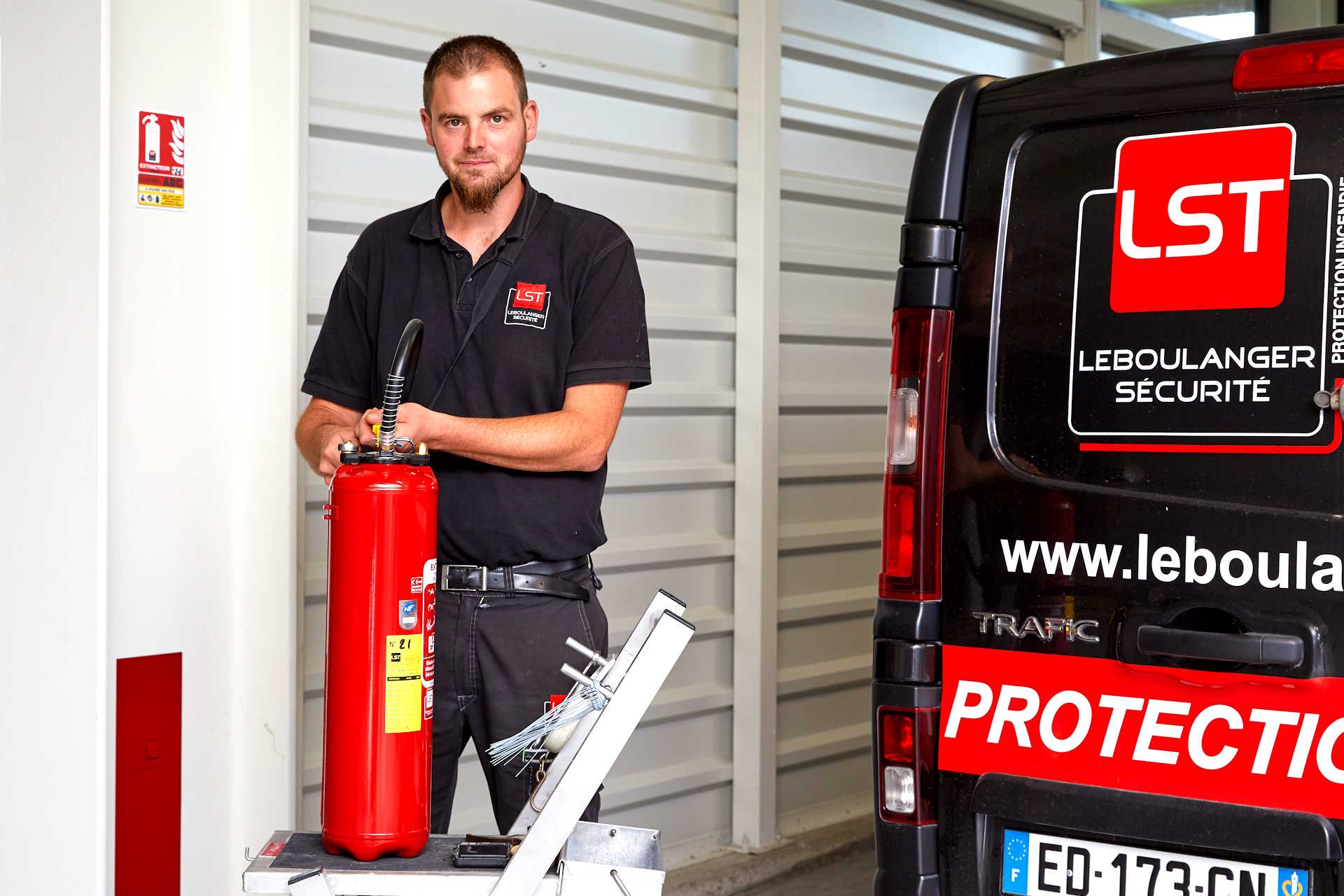 image menu Extincteurs et maintenance